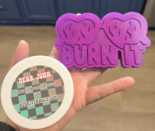 Dear John Premium Ultra Fine Glitter Dust (1/500) Holographic - Red River Mold Co