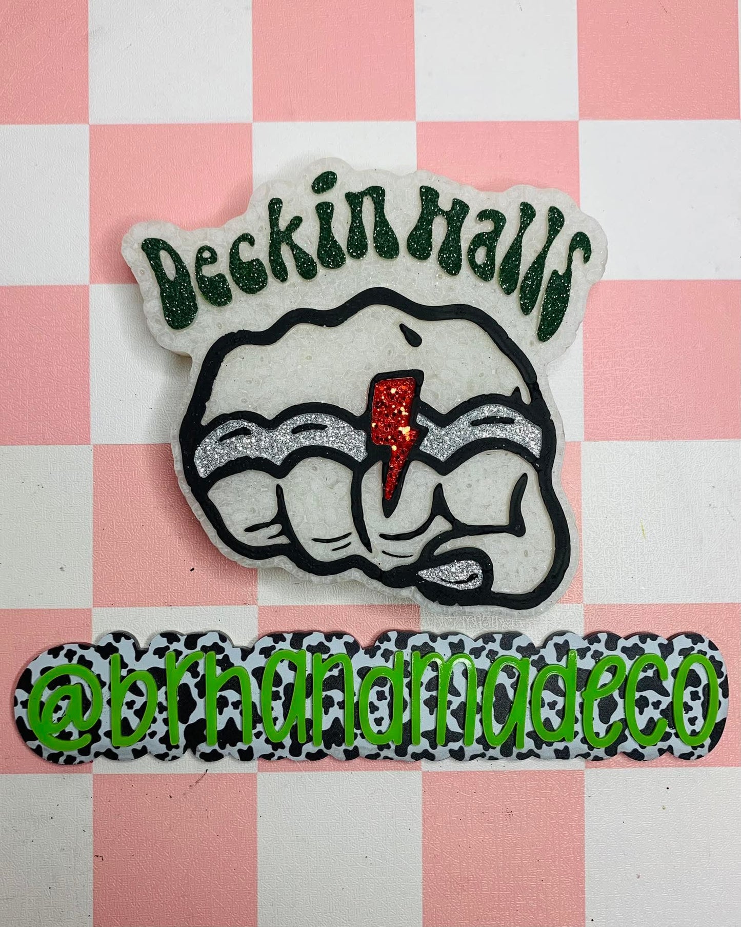 Deckin Halls Hand Silicone Freshie Mold - Red River Mold Co
