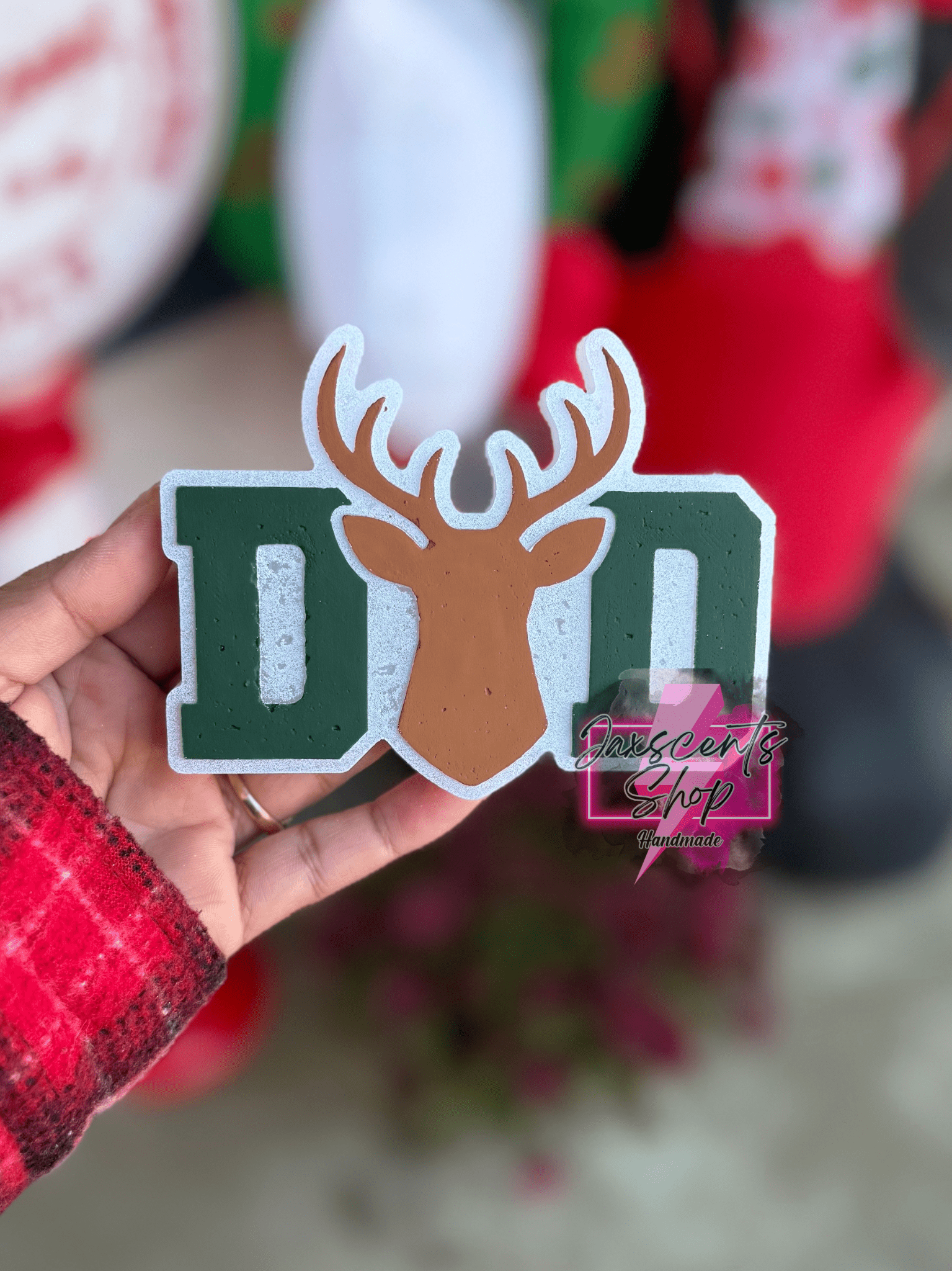 Deer Dad Silicone Freshie Mold - Red River Mold Co