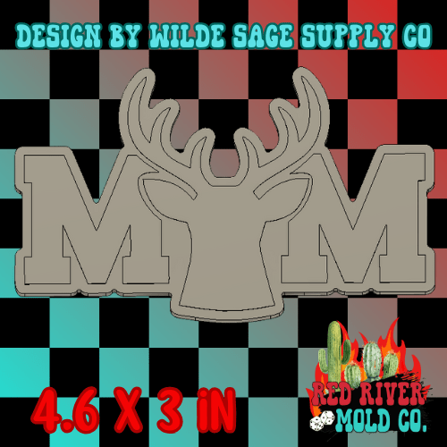 Deer Mom Silicone Freshie Mold - Red River Mold Co