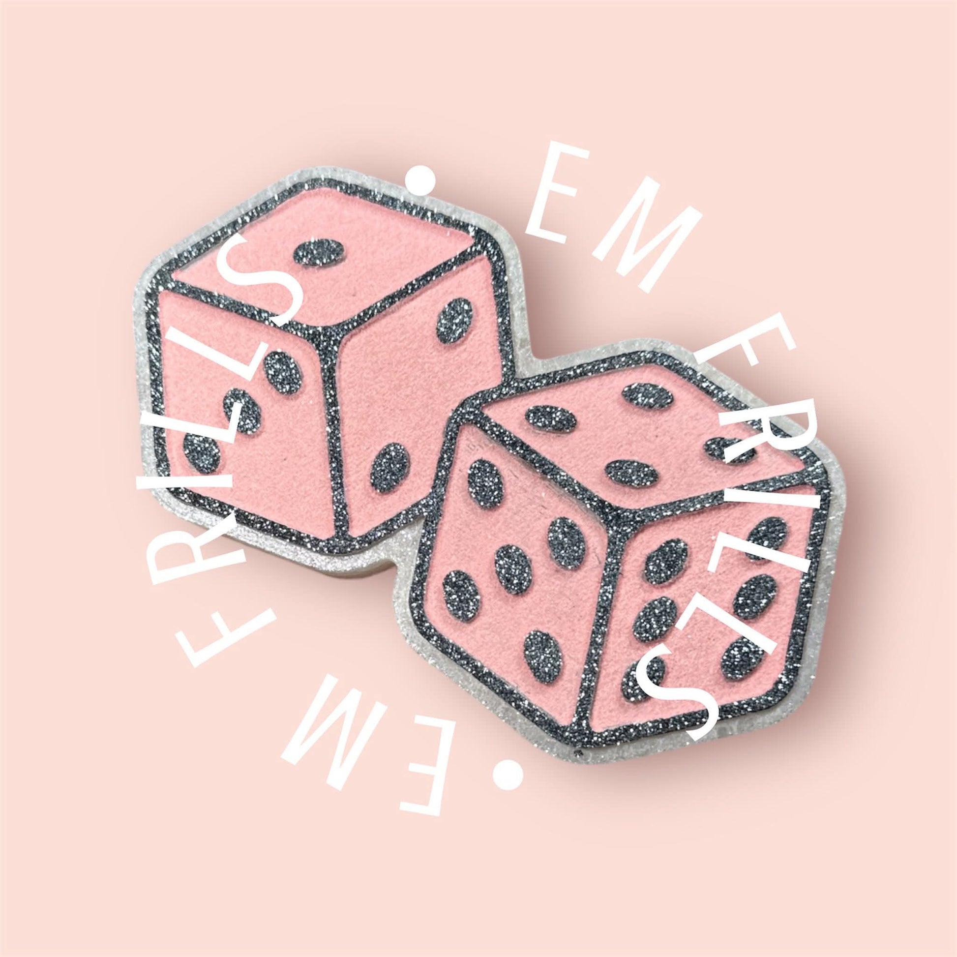 Dice Silicone Freshie Mold - Red River Mold Co