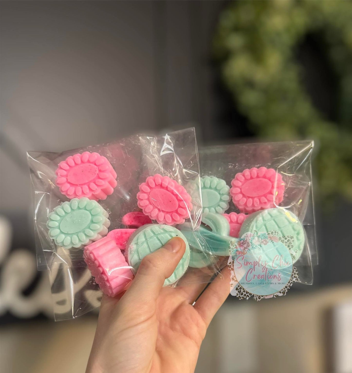 Disco Ball Silicone Freshie Vent/ wax melt Mold - Red River Mold Co