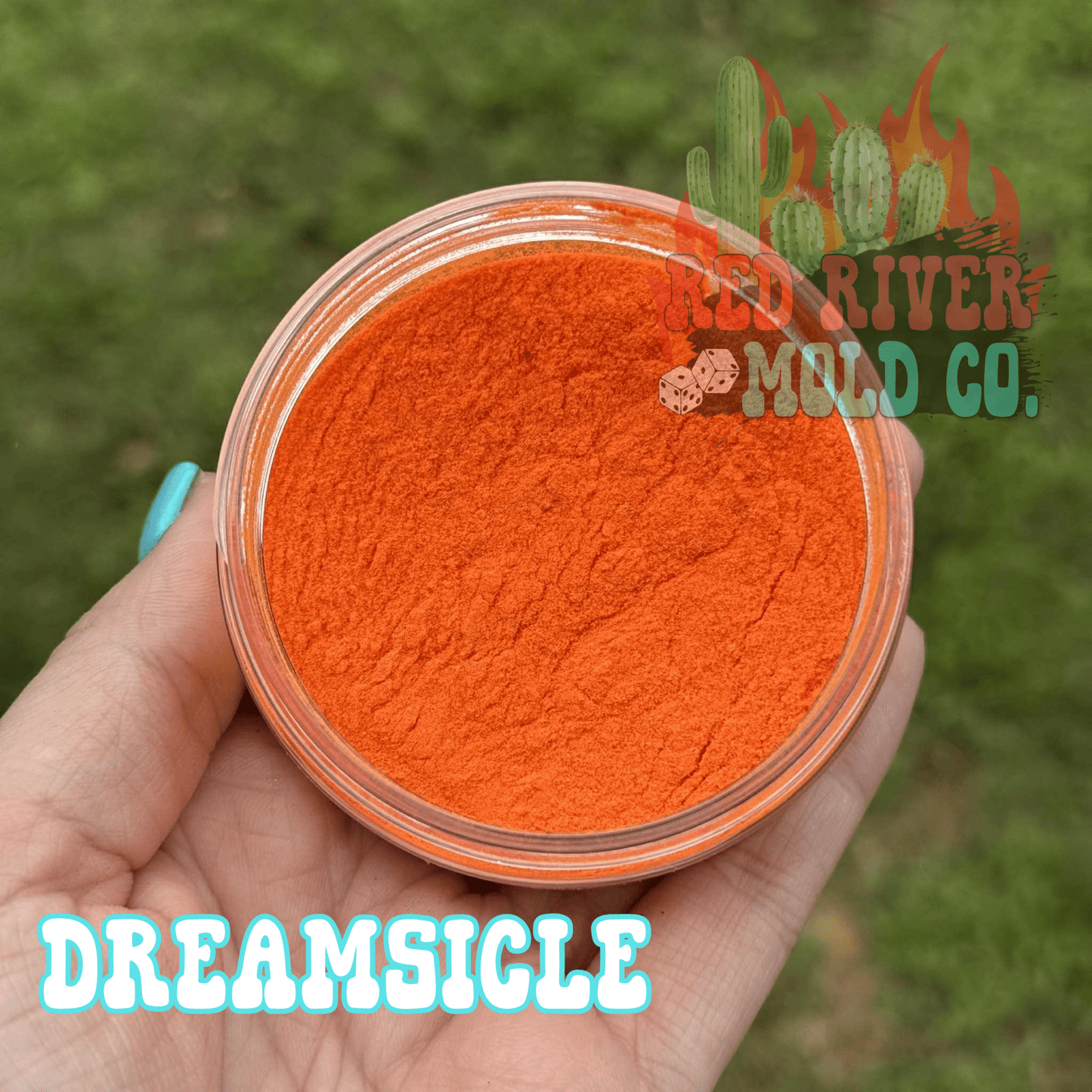 Dreamsicle Premium Ultra Fine Glitter Dust (1/500) Neon Translucent - Red River Mold Co