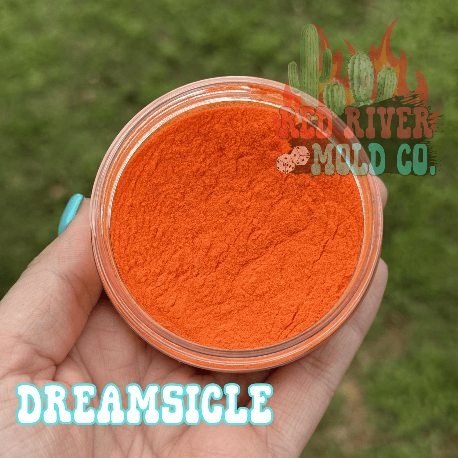Dreamsicle Premium Ultra Fine Glitter Dust (1/500) Neon Translucent - Red River Mold Co
