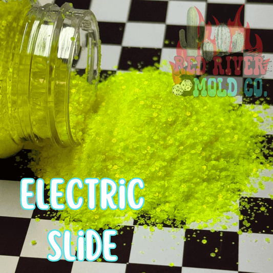 Electric Slide Premium Mini Chunky Glitter (Matte Holographic) - Red River Mold Co