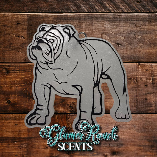 English Bulldog Silicone Freshie Mold - Red River Mold Co