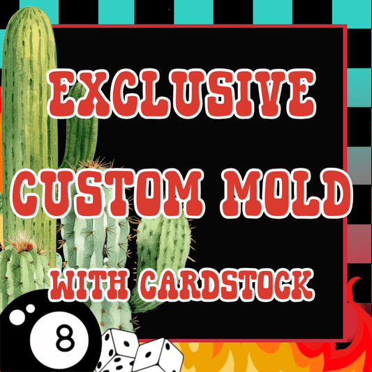 EXCLUSIVE Custom Silicone Freshie Mold with cardstock (read description) - Red River Mold Co
