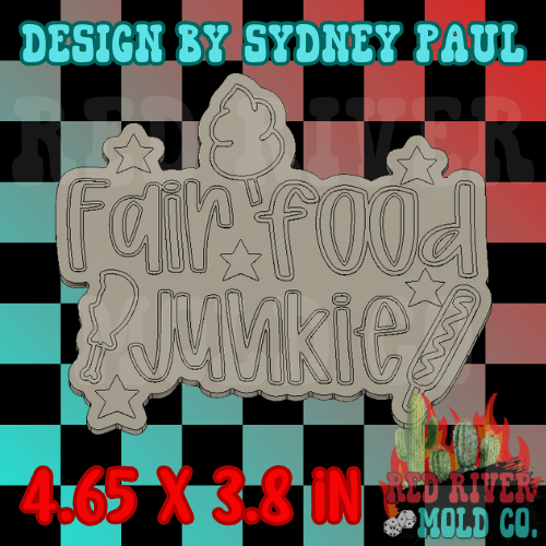 Fair Food Junkie Silicone Freshie Mold - Red River Mold Co