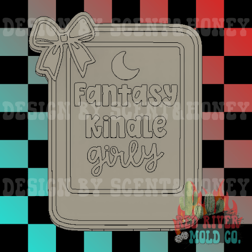 Fantasy Kindle Girly Silicone Freshie Mold - Red River Mold Co