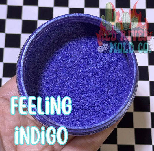 Feeling Indigo Premium Mica Powder - Red River Mold Co