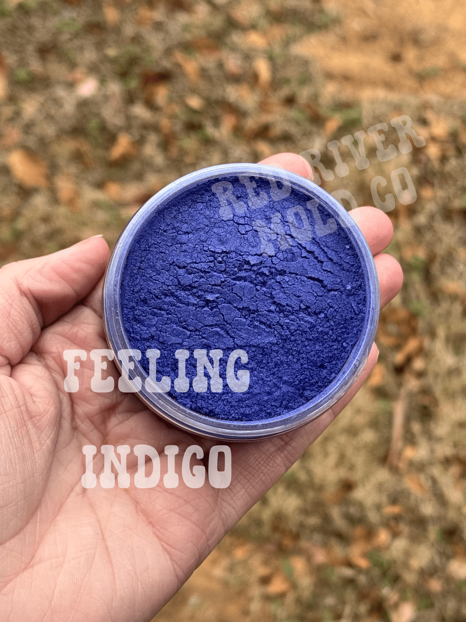 Feeling Indigo Premium Mica Powder - Red River Mold Co