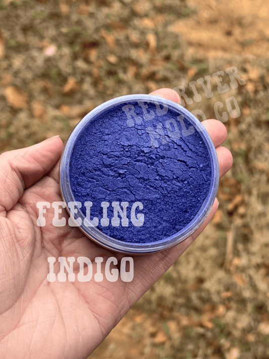 Feeling Indigo Premium Mica Powder - Red River Mold Co