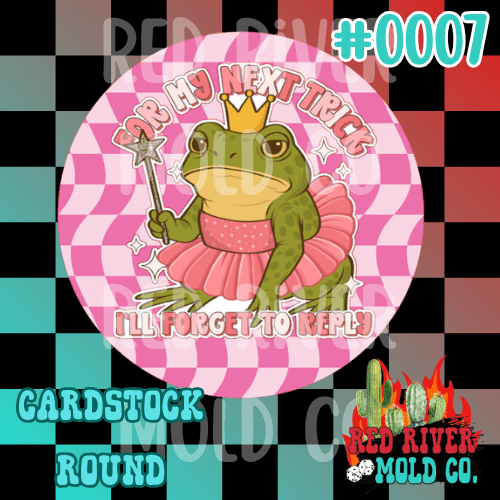 For my next trick cardstock round - Red River Mold Co