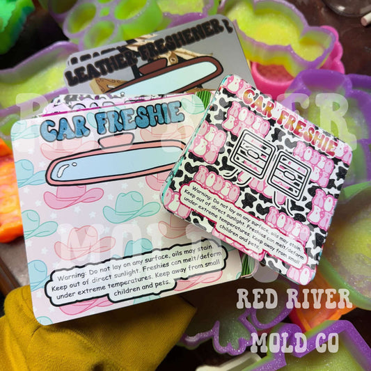 Freshie Bag Inserts Cardstock Grab Bag - Red River Mold Co