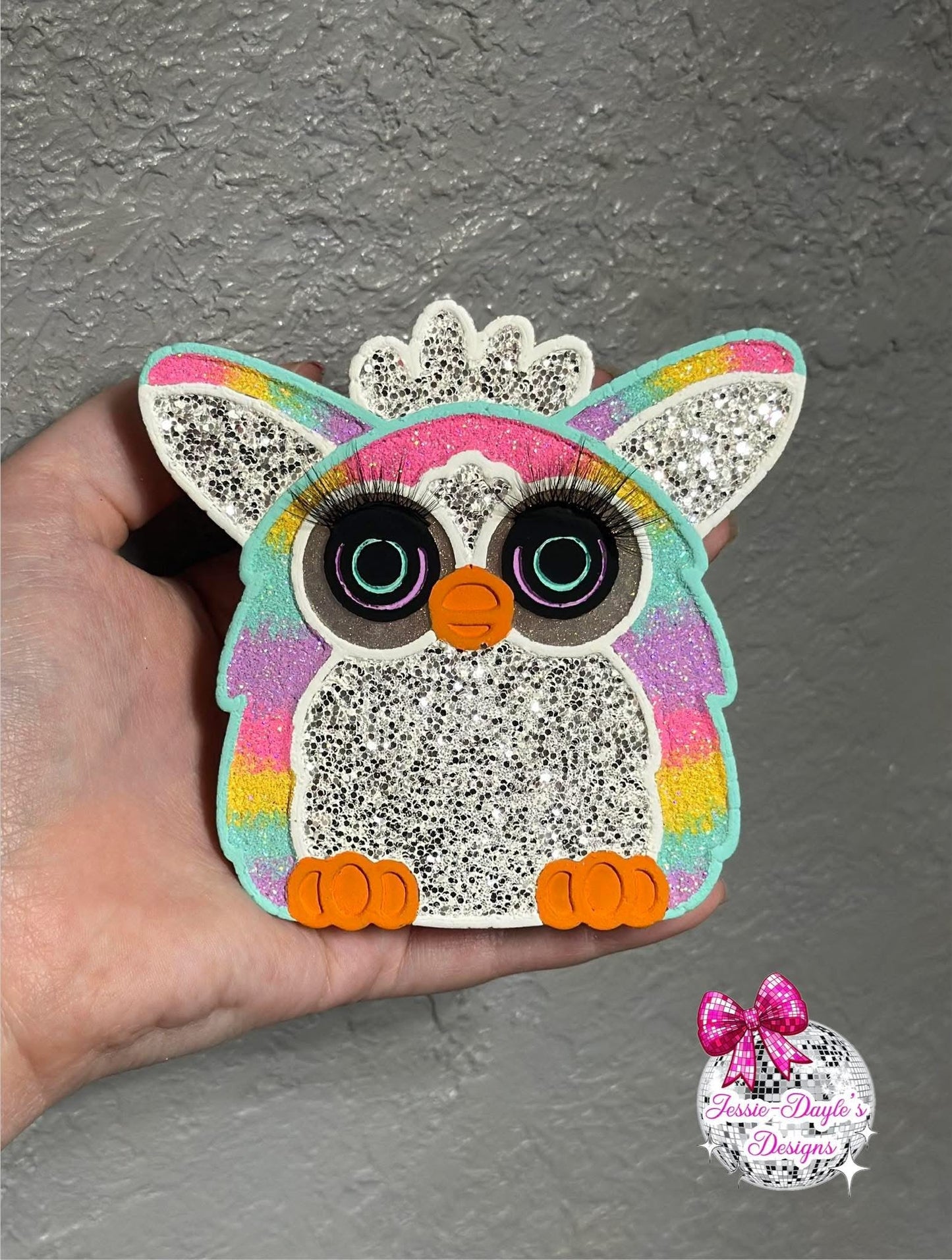 Furby Silicone Freshie Mold - Red River Mold Co