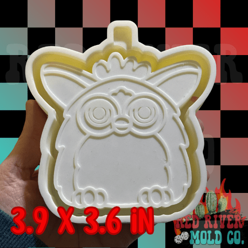 Furby Silicone Freshie Mold - Red River Mold Co