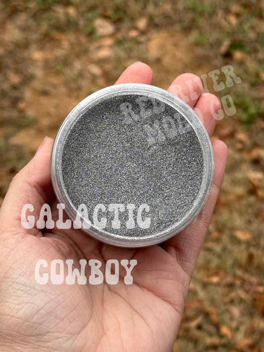 Galactic Cowboy Premium Ultra Fine Glitter Dust (1/500) Holographic - Red River Mold Co