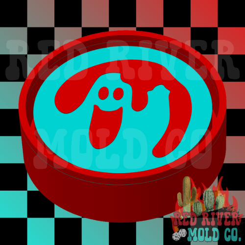 Ghost Cookie Silicone Freshie Mold - Red River Mold Co