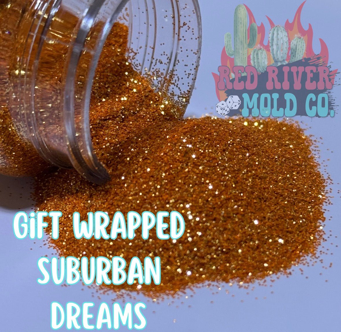 Gift Wrapped Suburban Dreams Premium Fine Glitter (1/128) Metallic - Red River Mold Co