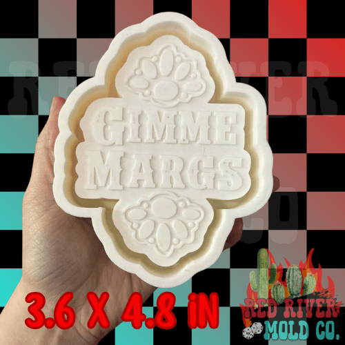Gimme Margs Silicone Freshie Mold - Red River Mold Co
