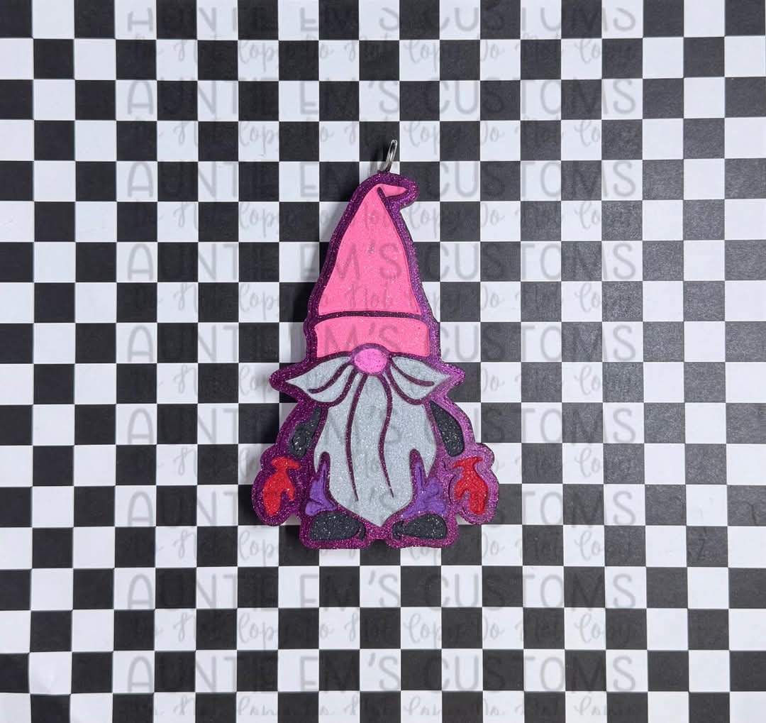 Gnome With Tattoos Silicone Freshie Mold - Red River Mold Co