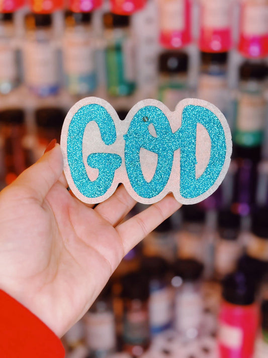 God Silicone Freshie Mold - Red River Mold Co