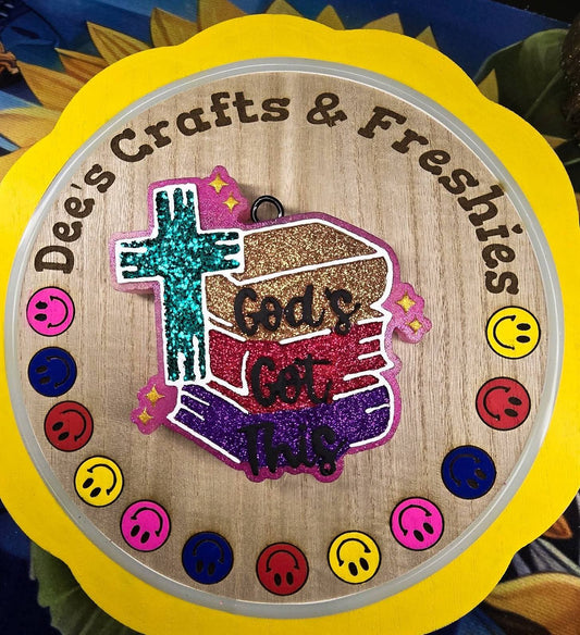 God's Got This Silicone Freshie Mold - Red River Mold Co