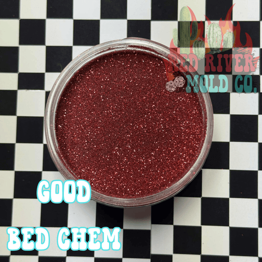 Good Bed Chem Premium Fine Glitter (1/128) Metallic - Red River Mold Co