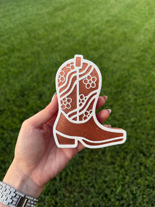 Groovy Boot Silicone Freshie Mold (COPYRIGHT PROTECTED) - Red River Mold Co