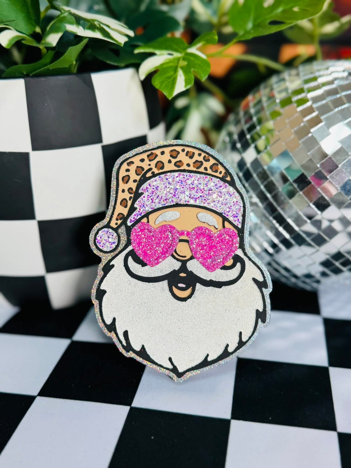 Groovy Santa Silicone Freshie Mold - Red River Mold Co