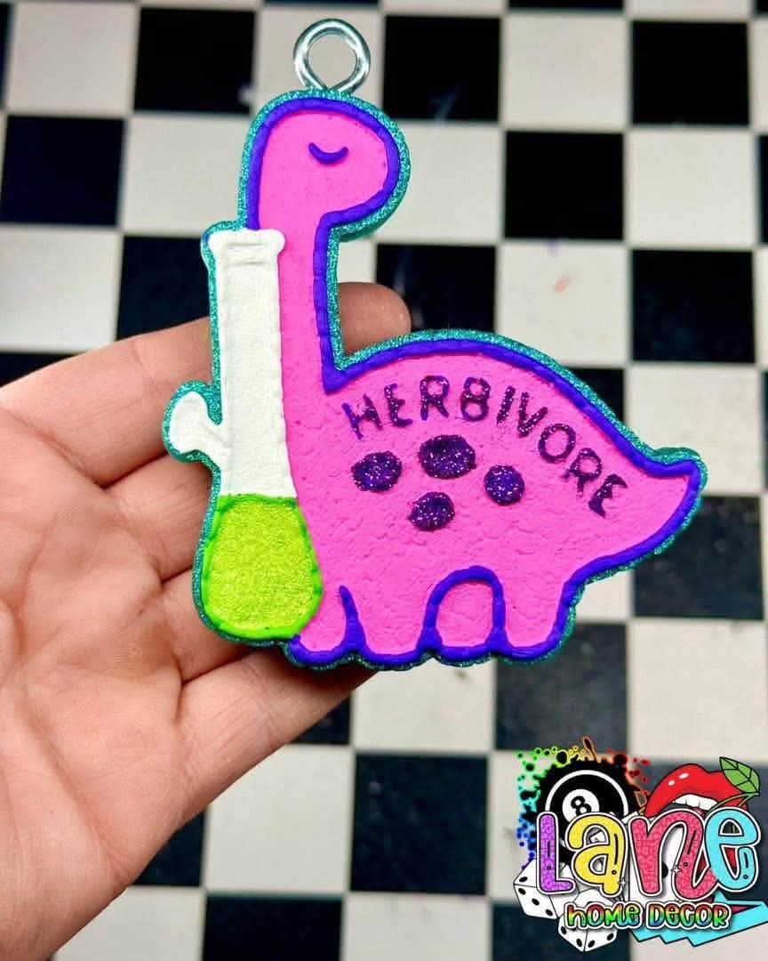 Herbivore Dino Silicone Freshie Mold - Red River Mold Co