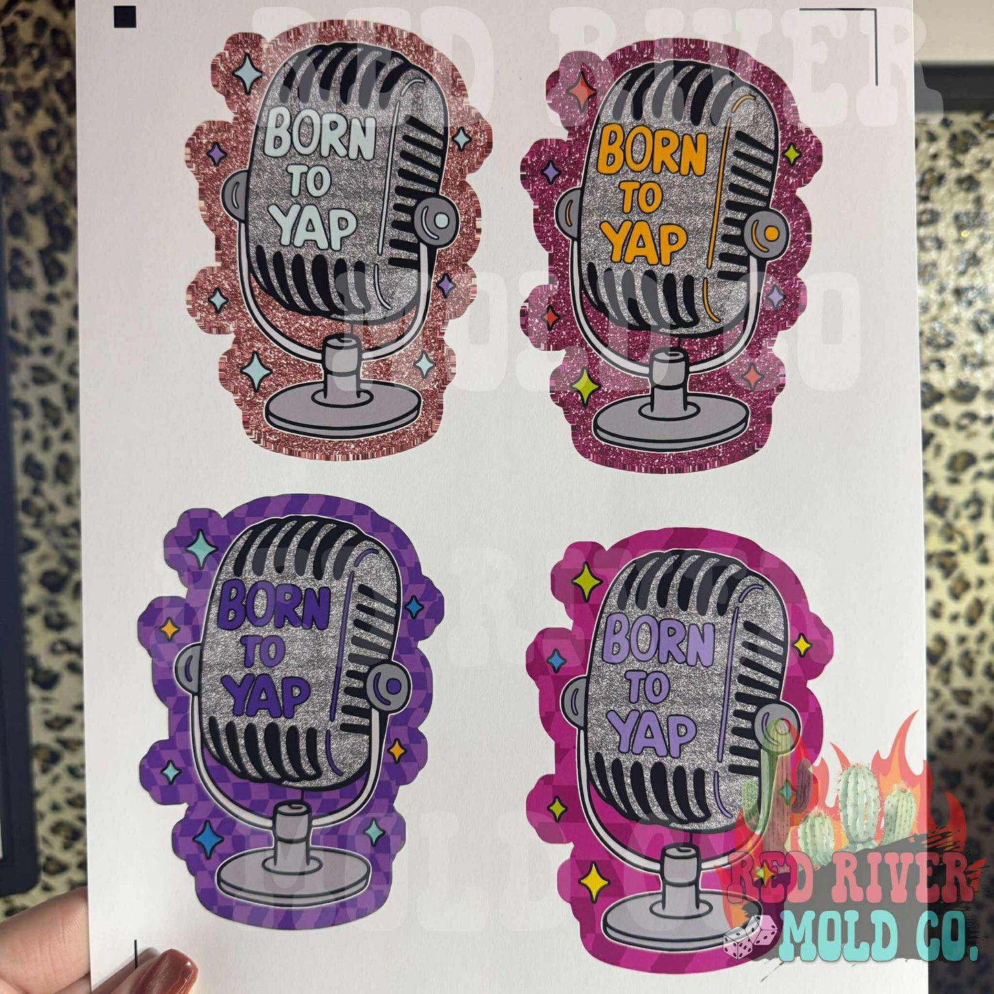 Hey Lo Freshie Co Born To Yap cardstock grab bag - Red River Mold Co