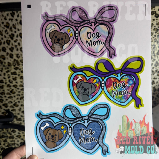 Hey Lo Freshie Co Dog Mom Locket cardstock grab bag - Red River Mold Co