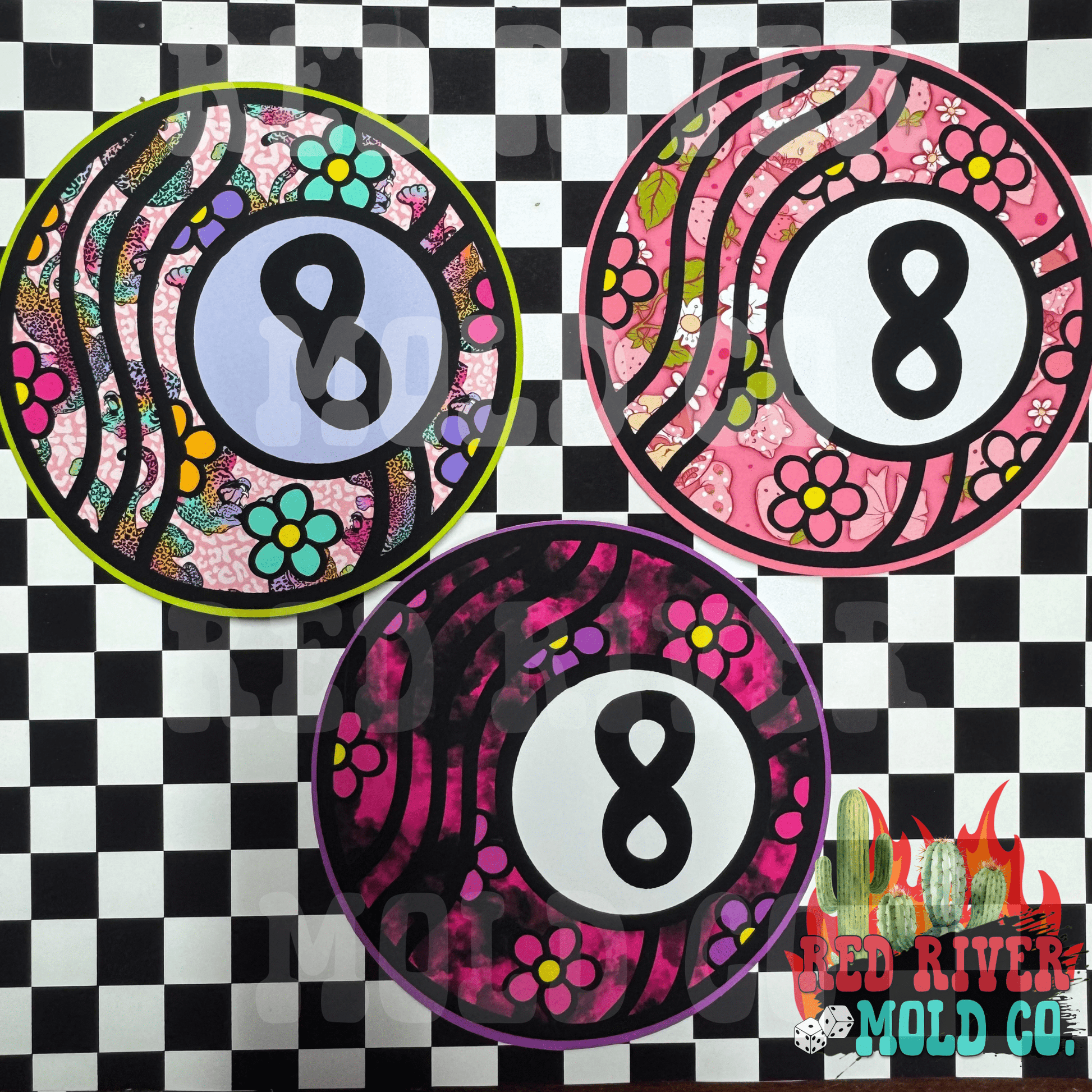 Hey Lo Freshie Co Groovy 8 Ball cardstock grab bag - Red River Mold Co