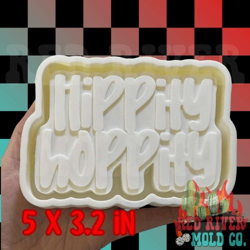 Hippity hoppity Silicone Freshie Mold - Red River Mold Co