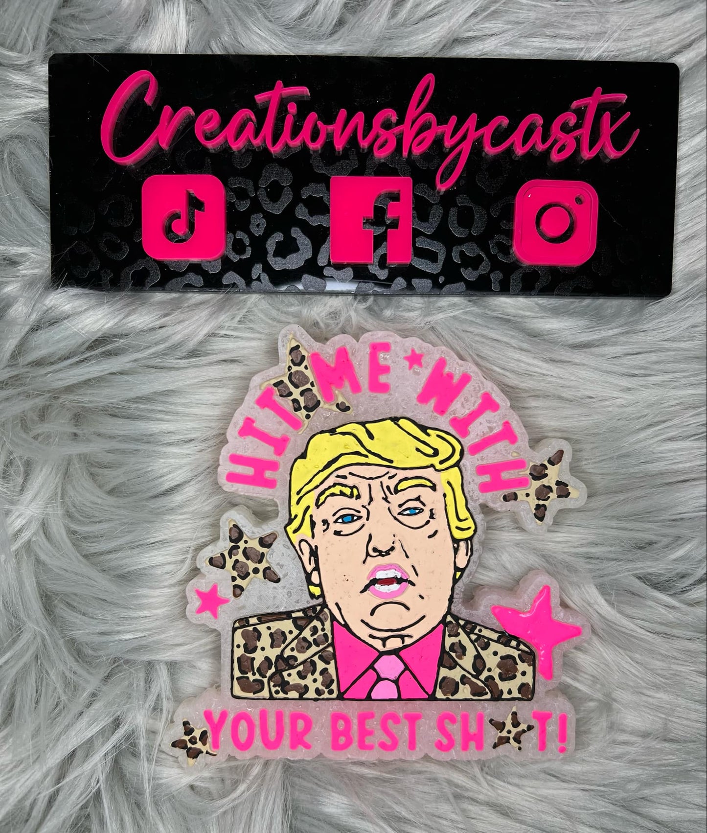 Hit Me With Your Best Shot Silicone Freshie Mold RRMC Exclusive - Red River Mold Co