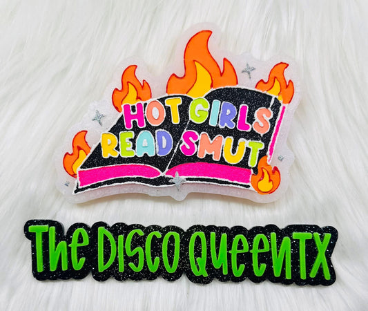 Hot Girls Read Smut Silicone Freshie Mold - Red River Mold Co
