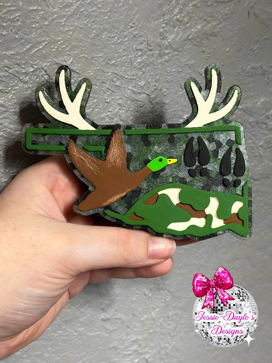 Hunting Season Oklahoma Silicone Freshie Mold - Red River Mold Co