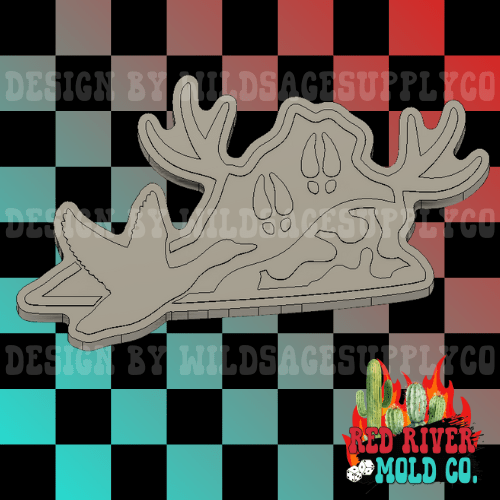 Hunting Season Virginia Silicone Freshie Mold - Red River Mold Co