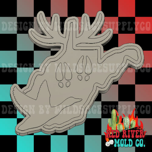 Hunting Season West Virginia Silicone Freshie Mold - Red River Mold Co