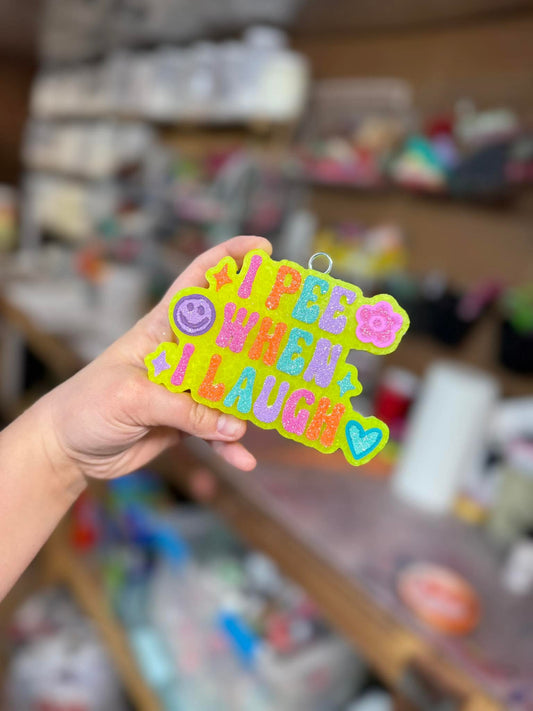 I Pee When I Laugh Silicone Freshie Mold - Red River Mold Co