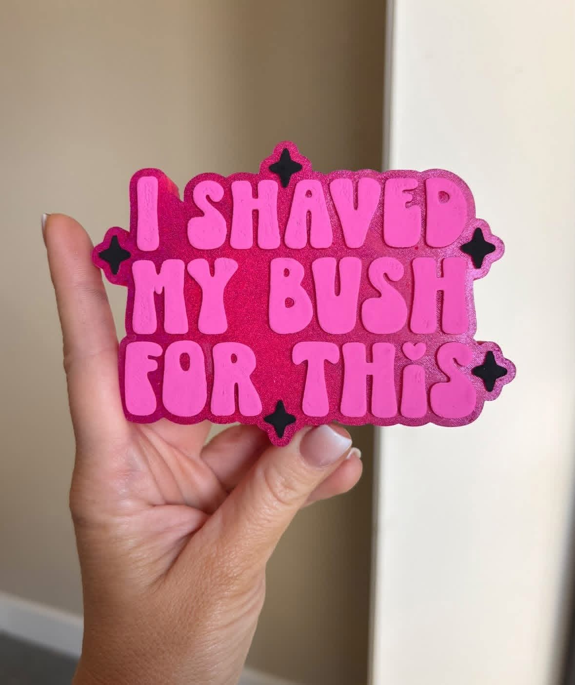 I shaved my bush for this Silicone Freshie Mold - Red River Mold Co