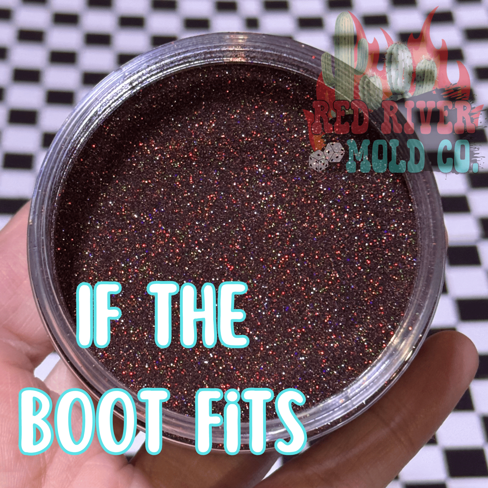 If the boot fits Premium Ultra Fine Glitter Dust (1/256) holographic - Red River Mold Co