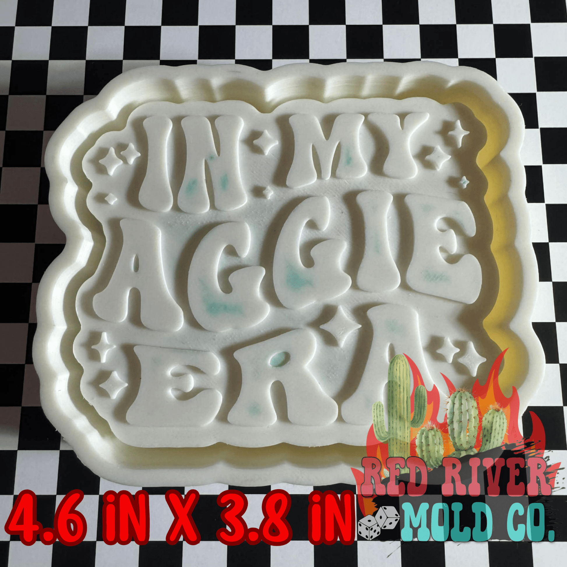 In my Aggie era Silicone Freshie Mold - Red River Mold Co