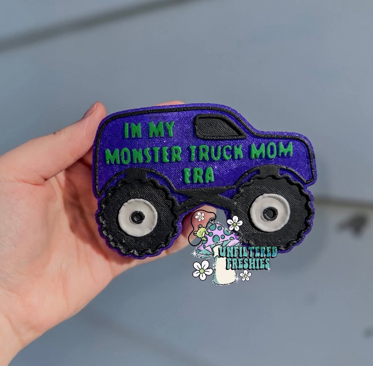 In My Monster Truck Mom Era Silicone Freshie Mold - Red River Mold Co