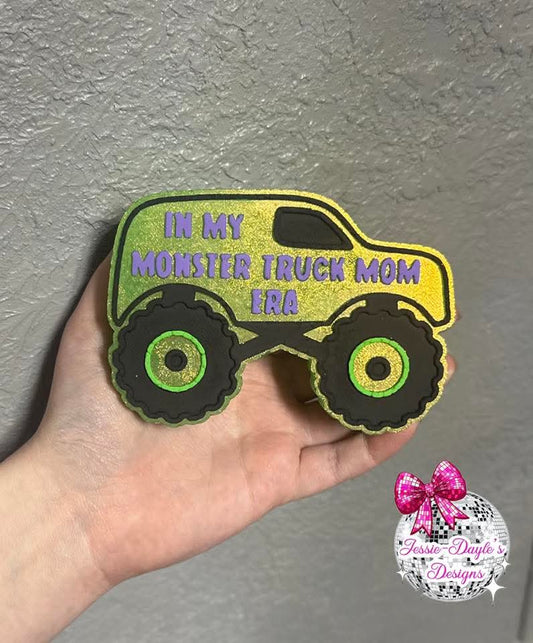 In My Monster Truck Mom Era Silicone Freshie Mold - Red River Mold Co