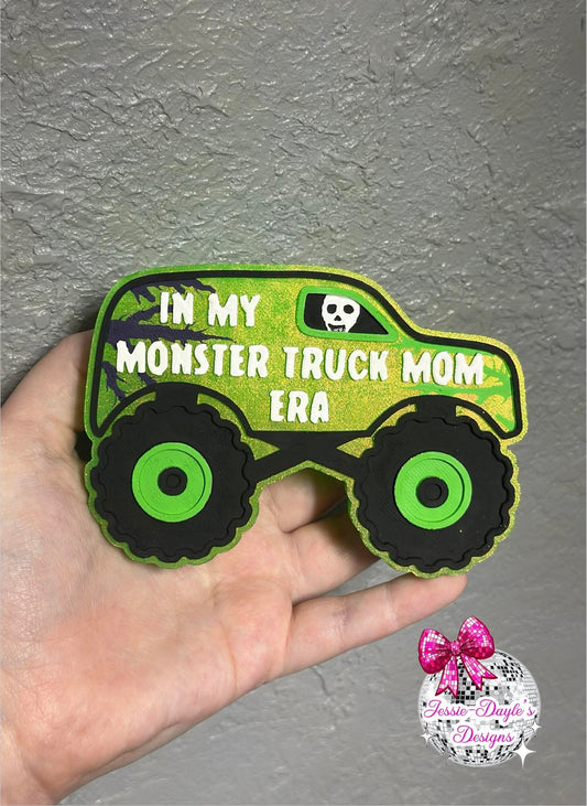 In My Monster Truck Mom Era Silicone Freshie Mold - Red River Mold Co