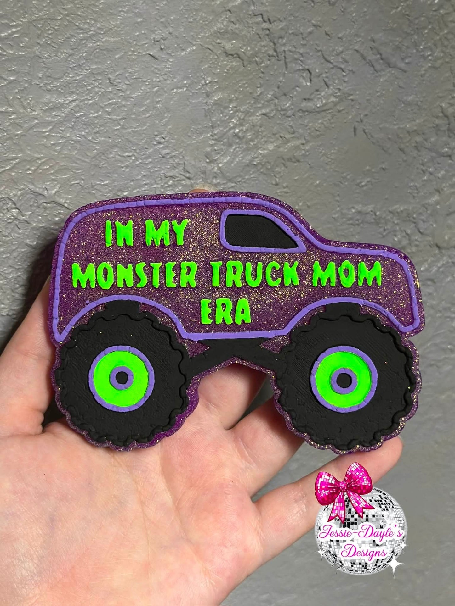 In My Monster Truck Mom Era Silicone Freshie Mold - Red River Mold Co