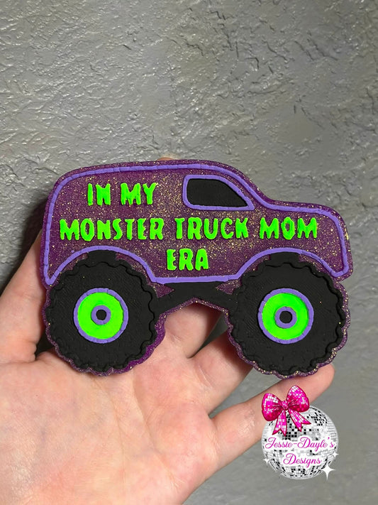 In My Monster Truck Mom Era Silicone Freshie Mold - Red River Mold Co