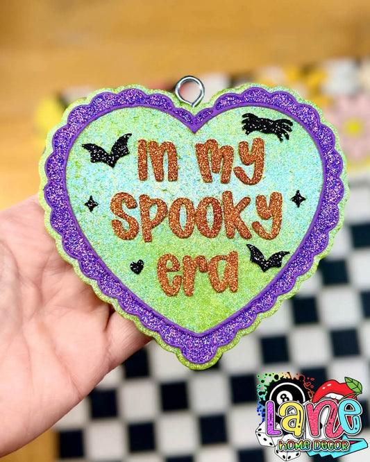 In my spooky era lace heart silicone freshie mold - Red River Mold Co
